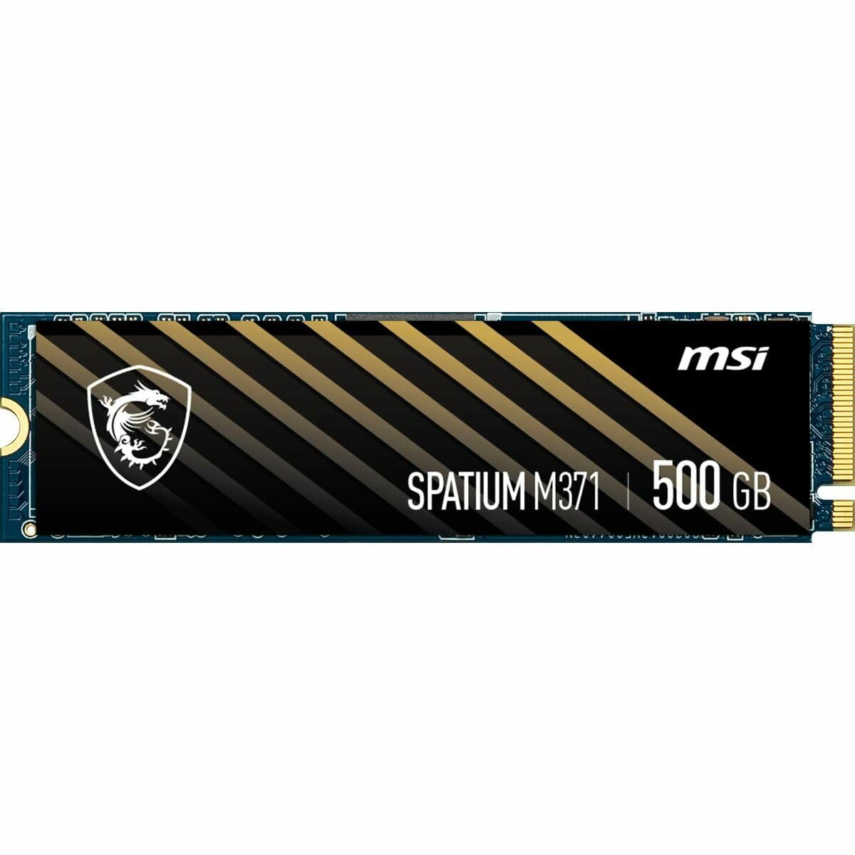 内蔵型SSD MSI SPATIUM M371 500GB NVMe M.2 SSD MSI SPATIUM M371 NVMe M.2 500GB - PCIe 3x4 NVMe M.2 Internal Solid